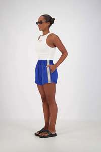 Bottoms: JASMINE ALEXA PANAREA SHORTS COBALT