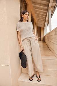 MARLOW FRESCO PANT NATURAL