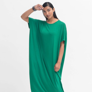 clothing: Telse Dress - Cedar Green