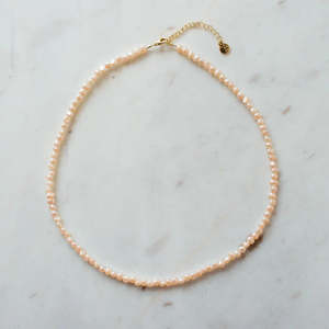 Jewellery 1: Peachy In Pearls Necklace