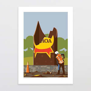 Prints: Broken Bottle