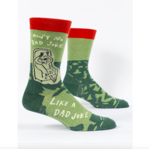 Play 1: Ain't No Bad Joke Like a Dad Joke - Men's Socks