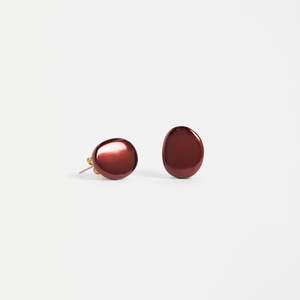 Jewellery 1: Atur Mini Stud Earring - Espresso