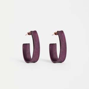 Glynn Large Hoop Earring - Shiraz