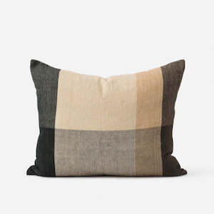 Decorate Your Home: Morandi Handwoven Linen Cushion Cover - Nori/Multi