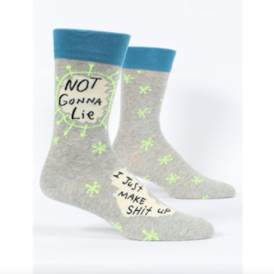 Dudes: Not Gonna Lie - Men's Socks