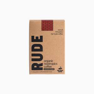 Coffee Collective: Fair Trade & Organic Nootropic Coffee - 7 Sachets - Unsweet