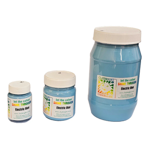 Products: Claybright Electric Blue Liquid Underglaze - RUFFSHUFFLER