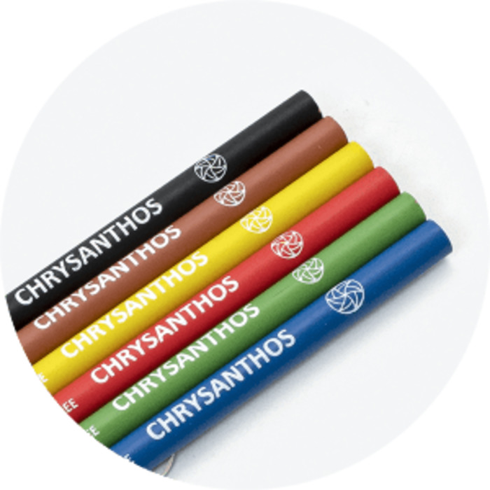 Underglaze Pencils Pack 1 Set of 6 - RUFFSHUFFLER
