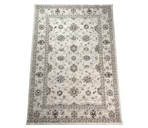 Beige: Mastercraft Traditional Design Argentum Rug Size: 260 x 260cm