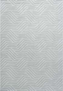 Cool Tones: Modern Luxurious Textured Trentino Rug Size: 200x290cm (41028-2121)