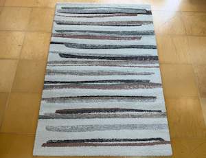 Modern Abstract Pattern Mehari Shaggy Rug (23379-6767)