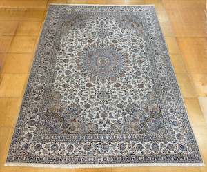 Persian Hand Knotted Kashan Rug Size: 367x270 cm