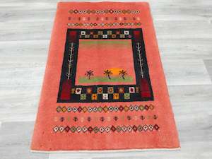 Authentic Persian Hand Knotted Gabbeh Rug Size: 118 x 78cm