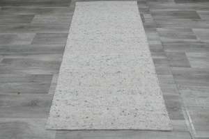Cool Tones: Luxurious Handcrafted Natural Smooth Rug (1003) – Size: 90 x 180cm