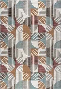 Abstract Design Argentum Rug (63560-6270) Size: 160 x 230cm