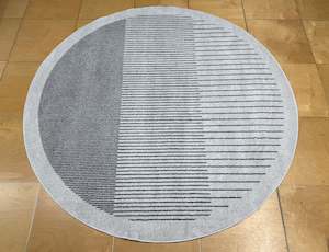 Cool Tones: Abstract Design Madison Round Rug (34212-6131) Size: 200 x 200cm