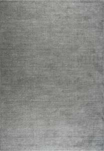 Cool Tones: Plain Textured Dove Grey Argentum Rug (63078-7696)