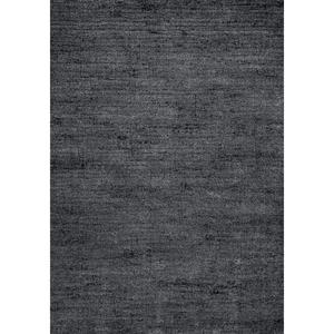 Cool Tones: Minimalist Textured Charcoal Mist Argentum Rug Size: 200 x 290cm (63078-3676)