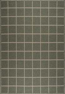 Katana Indoor/Outdoor Moss Green & Beige Flatweave Rug (85002-4001)