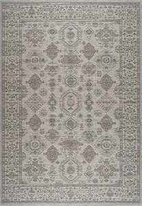 Traditional Grey Tribal Pattern Outdoor Bohemia Rug (92003-6003)