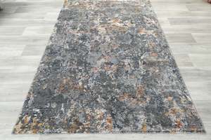 Warm Tones: Luxuriously Modern Abstract Design Canyon Rug Size: 160 x 230cm (52023-3888)