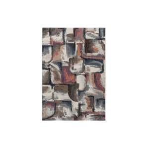 Contemporary Multi-Colour Cubist Block Argentum Rug Size: 160 x 230cm (63065-2626)