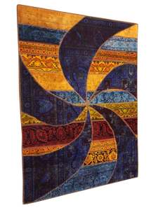 Patchwork: 153 cm x 209 cm