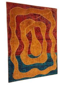 Patchwork: 154 cm x 209 cm