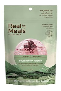Food: Real Meals Breakfast - Boysenberry Yoghurt