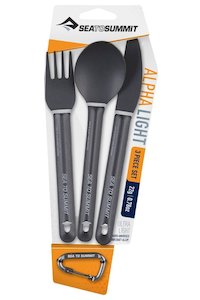Utensils: Sea to Summit Alphalight Cutlery Set 3Pc