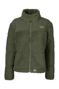 Womens Jackets: Spika Go Casual Sherpa Jacket - Womens