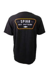Spika Go Casual Short Sleeve T-Shirt - Black