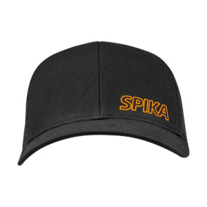 Spika Go Trucker Flexfit Cap - Black