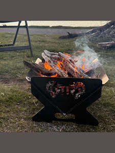 Gear: Rugged Ram Fire Pit and Grill Bundle