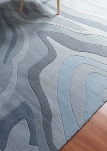 Stream Series 5 Modern Wool Rug