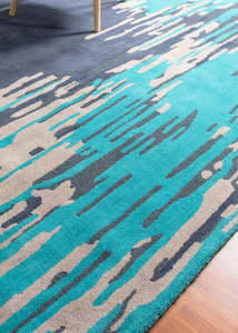 Modern Rugs: Fusion Series 4 Modern Wool Rug
