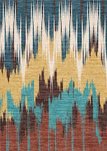 Modern Rugs: Multi-Colour Modern Style Area Rug