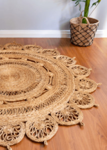 Jute Rugs Nz: Natural Handmade Jute Round Rug