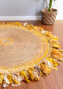 Jute Rugs Nz: Handmade Designer Jute Round Rug