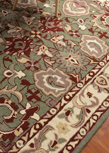 Traditional Rugs: Oushak Series 1 Oriental Wool Rug