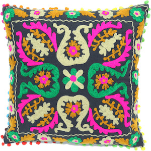 Hand Embroidered Cushion