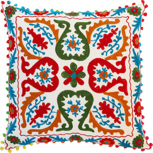 Hand Embroidered Cushion