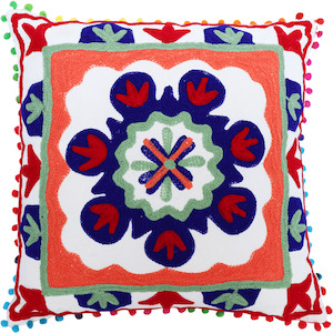 Hand Embroidered Cushion