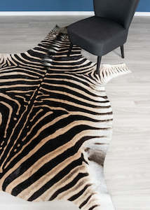 Real Zebra Skin Hide Rug (Premium Quality A Grade)