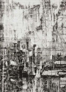 Grey Rugs: Abstract Style Grey Area Rug