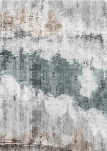 Multi-Colour Modern Style Area Rug