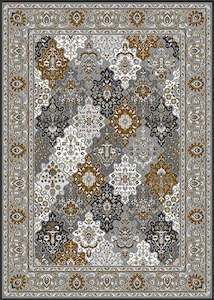 Grey Rugs: Multi-Colour Vintage Area Rug