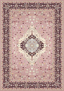 Pink Vintage Area Rug