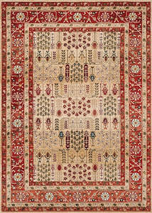 Multi-Colour Traditional Area Rug